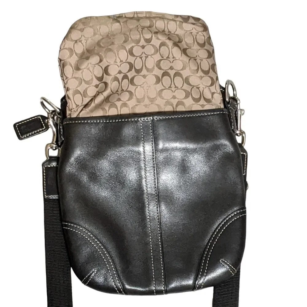 Coach leather crossbody adjustable strap - Picture 6 of 12